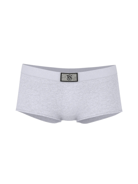 Женские трусики шортики Victoria's Secret 1159849004 (Серый L)