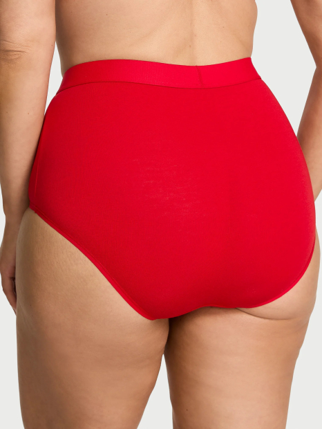 Брифи жіночі трусики Victoria's Secret зі стразами 1159850792 (Червоний M)