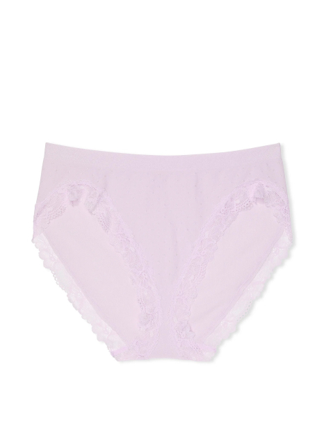 Женские бесшовные трусики Victoria's Secret брифы 1159850931 (Сиреневый L)