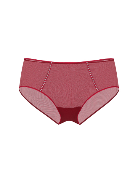 Женские трусики чики  Victoria's Secret PINK со стразами 1159851156 (Красный XL)