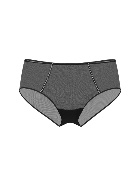 Женские трусики чики  Victoria's Secret PINK со стразами 1159851164 (Черный XL)