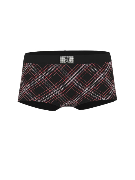 Трусики шортики Victoria's Secret зі стразами 1159851320 (Чорний XXL)