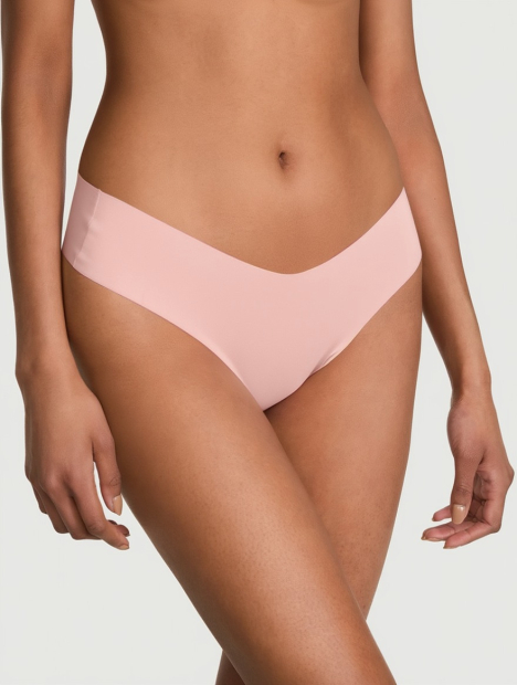 Бесшовные трусики тонг Victoria's Secret 1159852640 (Розовый M)