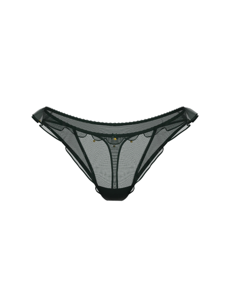 Женские трусики тонг Victoria's Secret с колокольчиками 1159853539 (Зеленый M)