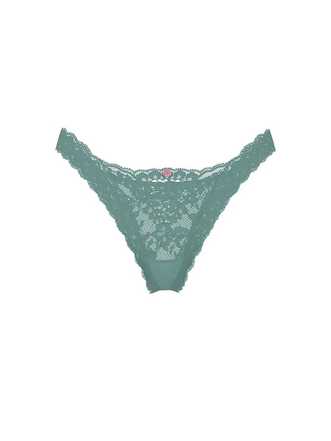 Кружевные трусики бразильяны Victoria's Secret 1159853659 (Бирюзовый XL)