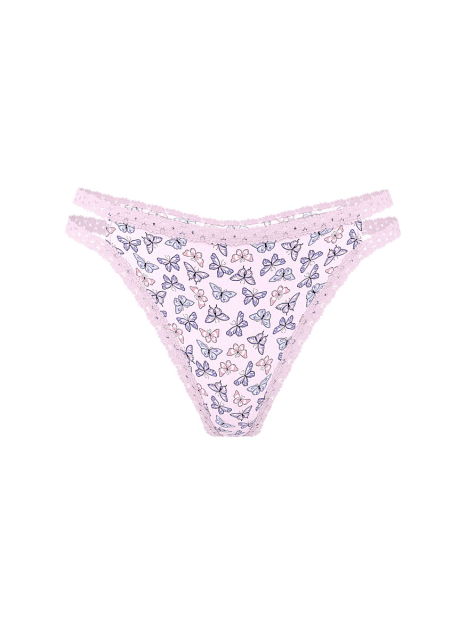 Женские трусики тонг Victoria's Secret Pink 1159854219 (Розовый XS)