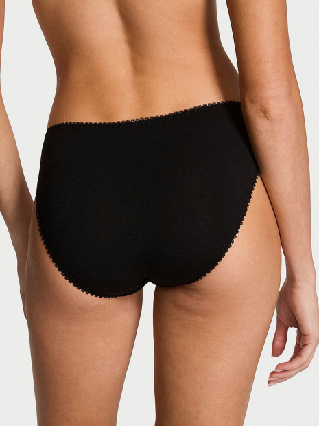 Трусики бикини Victoria's Secret со стразами 1159857142 (Черный M)