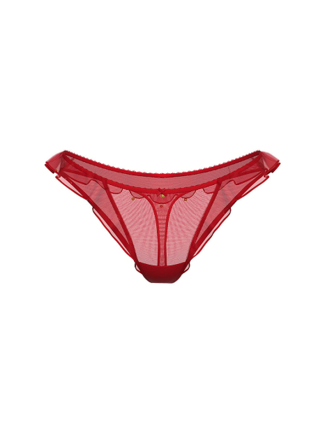 Жіночі трусики тонг Victoria's Secret з дзвониками 1159857418 (Червоний XS)