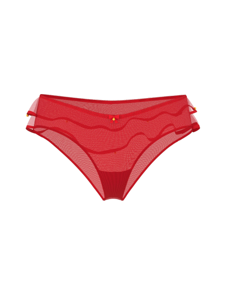 Жіночі трусики чики Victoria's Secret з дзвониками 1159859425 (Червоний L)