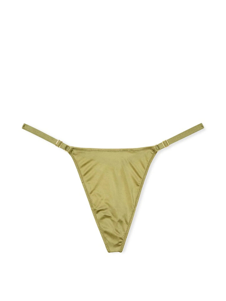 Гладкі трусики стрінги Victoria's Secret 1159859575 (Зелений XL)