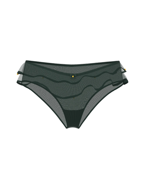 Женские трусики чики Victoria's Secret с колокольчиками 1159859663 (Зеленый XS)