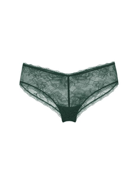 Кружевные трусики чики Victoria's Secret с пайетками 1159860728 (Зеленый XXL)
