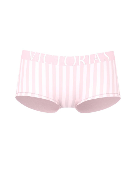 Жіночі трусики шортики Victoria's Secret з принтом 1159860793 (рожевий M)