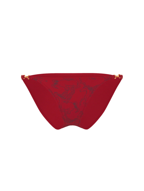 Трусики бикини Victoria's Secret с принтом 1159860969 (Красный XS)