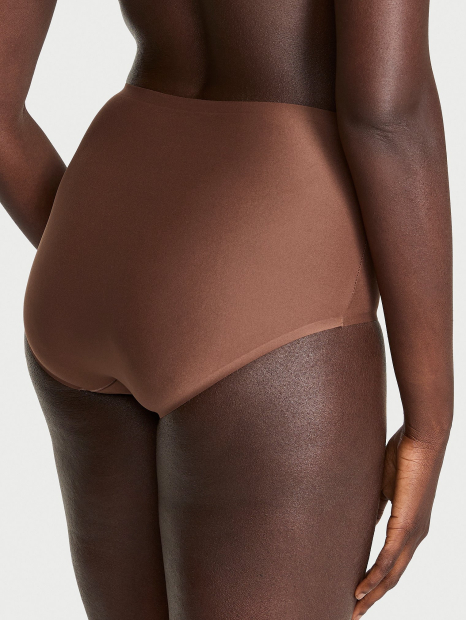 Гладкие трусики брифы Flex Victoria's Secret с логотипом 1159861154 (Коричневый XS)