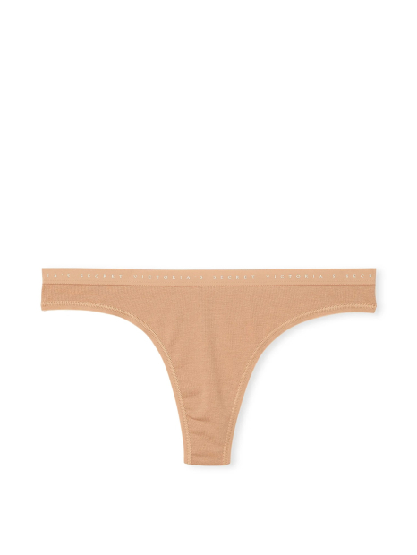 Жіночі трусики Victoria's Secret тонг 1159861282 (Бежевий XXL)