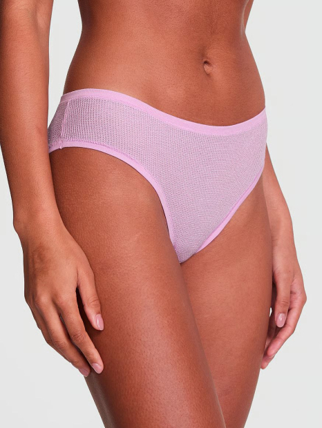 Трусики чики Victoria's Secret Pink 1159861791 (Бэзовий XS)