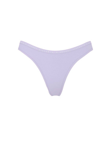 Трусики тонг Victoria's Secret з логотипом 1159862238 (бузковий L)