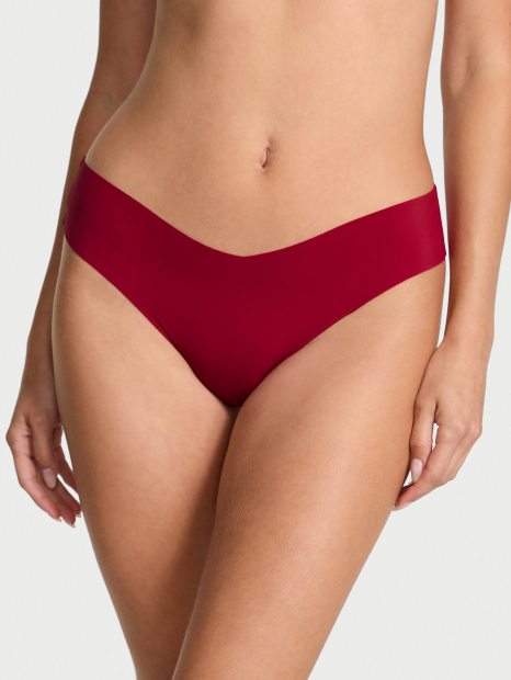 Бесшовные трусики тонг Victoria's Secret 1159862305 (Красный S)