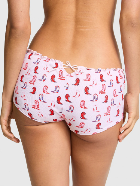 Женские трусики шортики Victoria's Secret Pink 1159863005 (Розовый S)