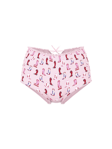 Женские трусики шортики Victoria's Secret Pink 1159863005 (Розовый S)