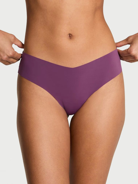 Женские трусики тонг Victoria's Secret с сеточкой 1159863366 (Фиолетовый M)