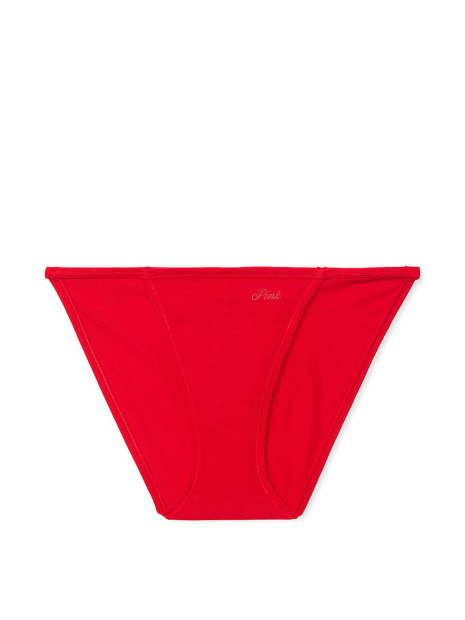 Женские трусики бикини Victoria's Secret Pink 1159863371 (Красный XL)