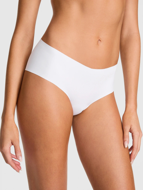 Жіночі безшовні трусики чіки Victoria's Secret PINK 1159863595 (Білий S)