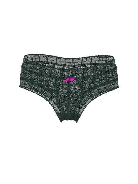 Жіночі напівпрозорі трусики чіки Victoria's Secret 1159863630 (Зелений XS)