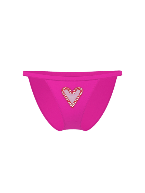 Трусики бикини Victoria's Secret Pink 1159864109 (Розовый L)