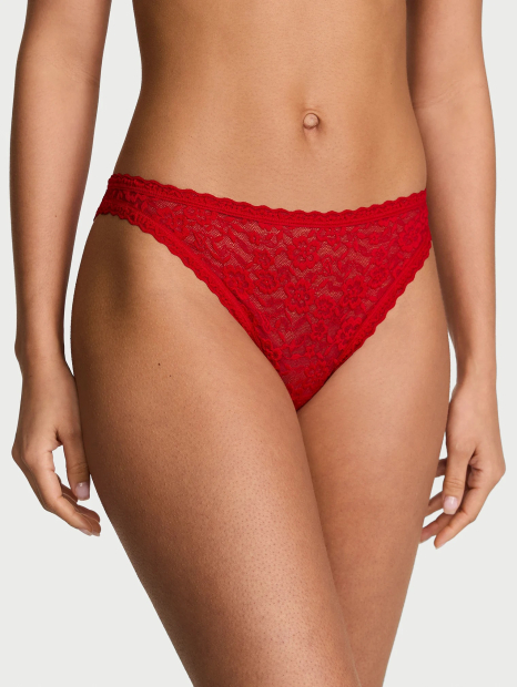 Трусики брифы Victoria's Secret 1159864280 (Красный L)