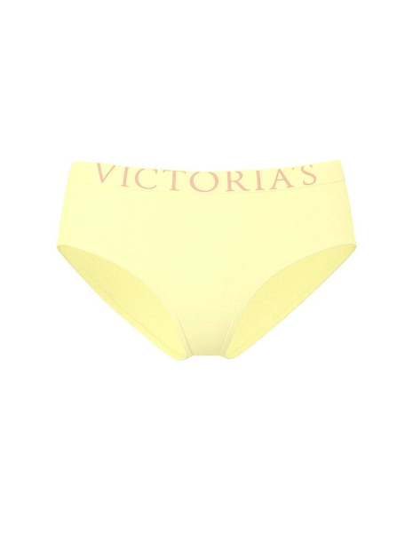 Трусики хипхаггеры Victoria's Secret с логотипом 1159864577 (Желтый XS)