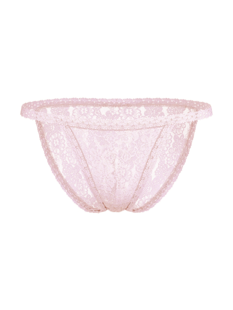 Кружевные трусики бикини Victoria's Secret PINK 1159864591 (Розовый XXL)