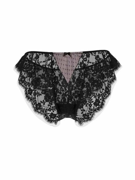 Кружевные трусики бразильяны Victoria's Secret 1160376549 (Черный M)