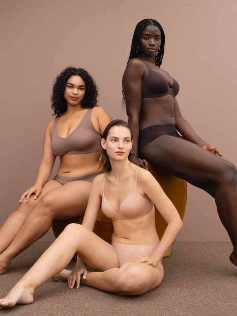 Жіночі трусики AIRism Uniqlo хіпхагери 1160385535 (Бежевий XXL)