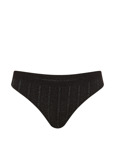 Женские трусики тонг Victoria's Secret 1160392229 (Черный L)
