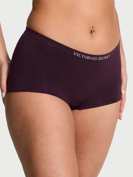 Женские трусики шортики Victoria's Secret 1160409719 (Фиолетовый S)