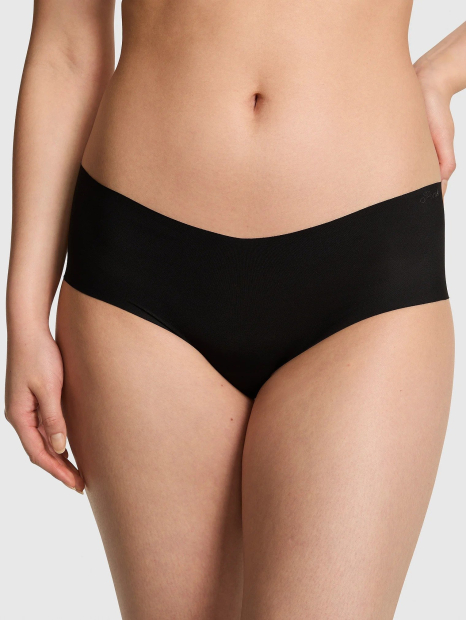 Женские бесшовные трусики чики Victoria's Secret PINK 1160494838 (Черный S)