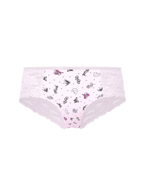 Женские трусики чики с кружевом Victoria's Secret Pink 1160554986 (Розовый XS)