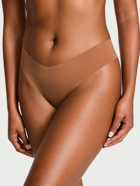 Трусики безшовні тонг Victoria's Secret 1160723102 (Коричневий S)