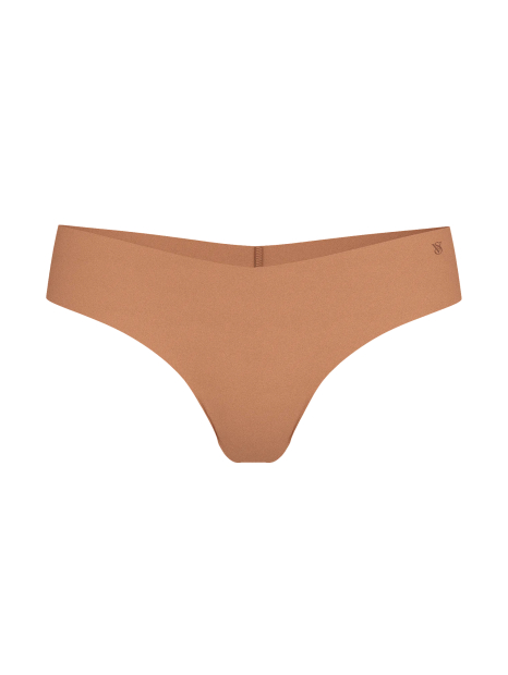 Трусики безшовні тонг Victoria's Secret 1160723102 (Коричневий S)