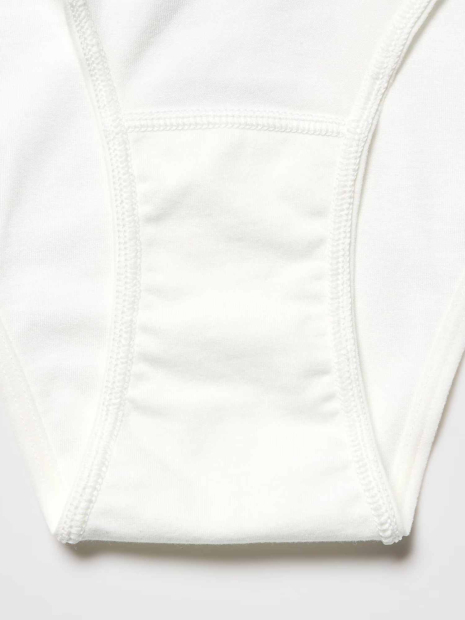 Жіночі трусики Uniqlo брифи 1160909162 (Молочний M)