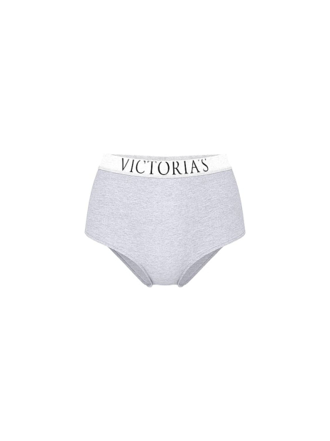 Трусики брифи Victoria's Secret з високою посадкою 1160947601 (Сірий S)