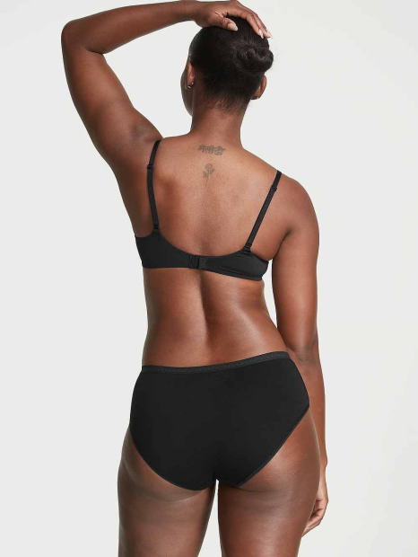 Женские трусики Victoria's Secret хипхаггеры 1160982788 (Черный L)