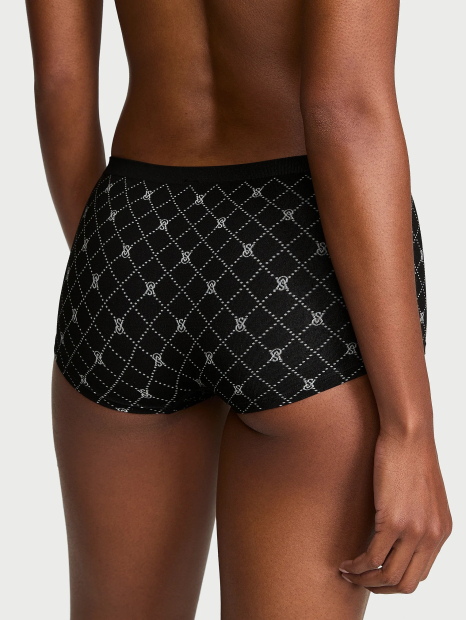 Жіночі трусики шортики Victoria's Secret 1160948476 (Чорний S)