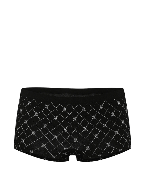 Жіночі трусики шортики Victoria's Secret 1160948476 (Чорний S)
