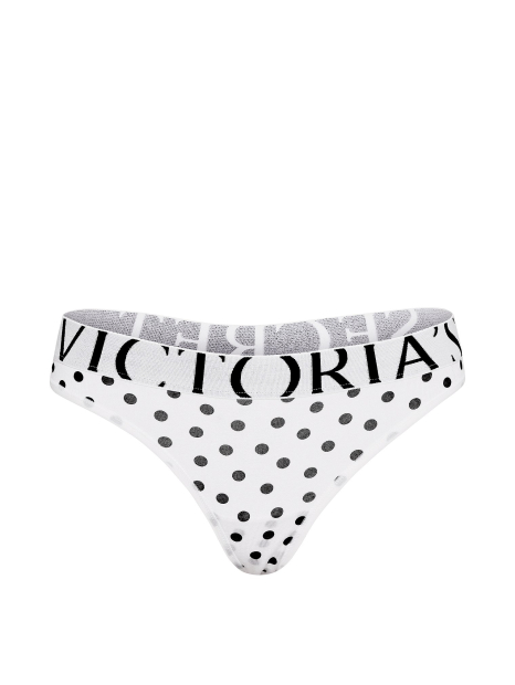 Трусики тонг Victoria's Secret з логотипом 1160954124 (Білий XS)