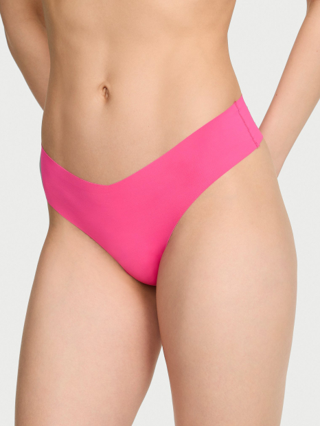 Трусики безшовні тонг Victoria's Secret 1160987594 (Рожевий M)