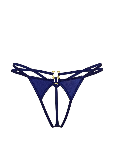 Открытые трусики стринги Victoria's Secret 1161008583 (Синий M)