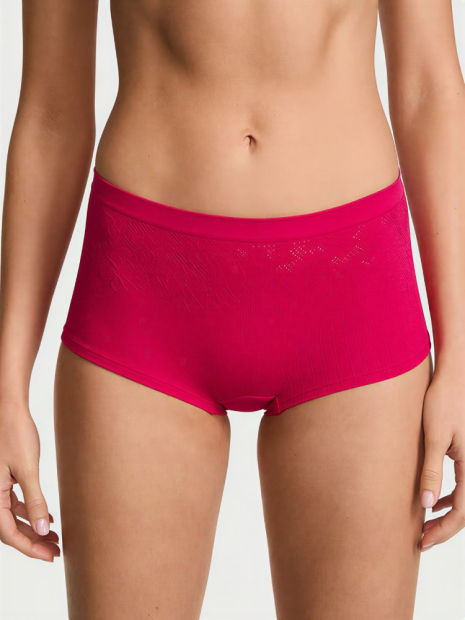 Жіночі трусики шортики Victoria's Secret 1161123554 (Рожевий XL)